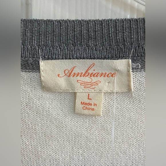 NWT F21 Heather Grey/Ivory Sweater MUST BUNDLE - Picture 6 of 7